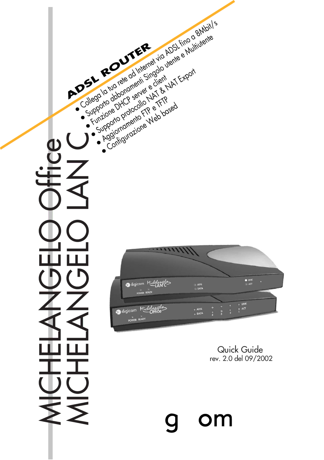 Digicom ADSL manual 