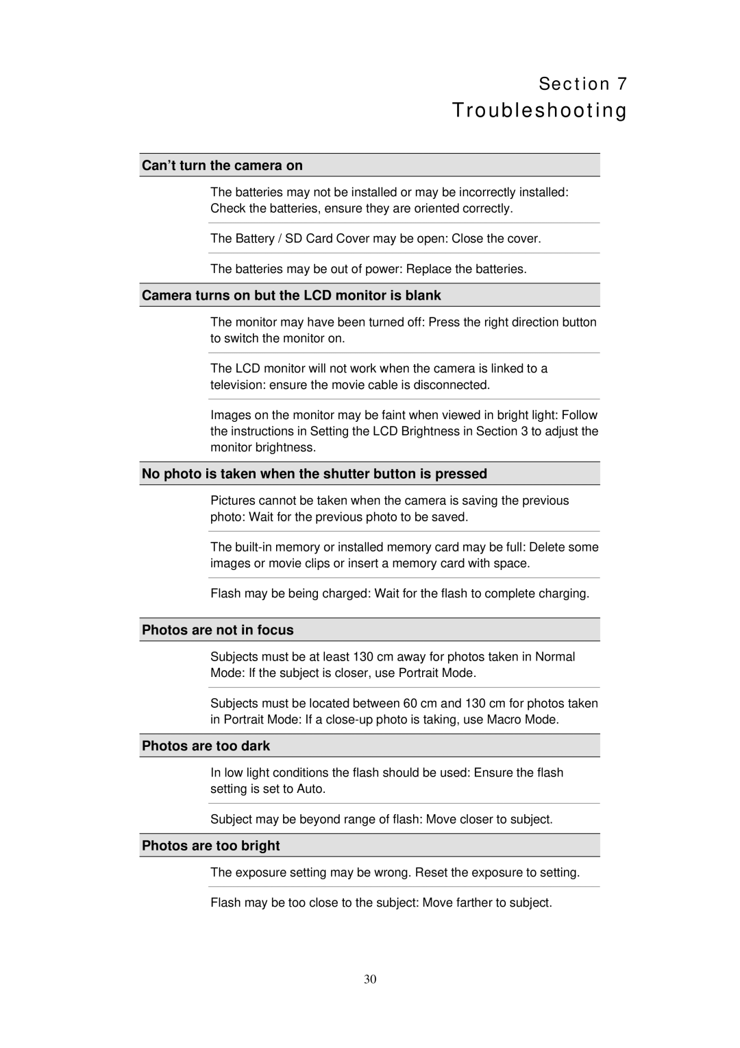 Digicom ES3310 manual Troubleshooting 