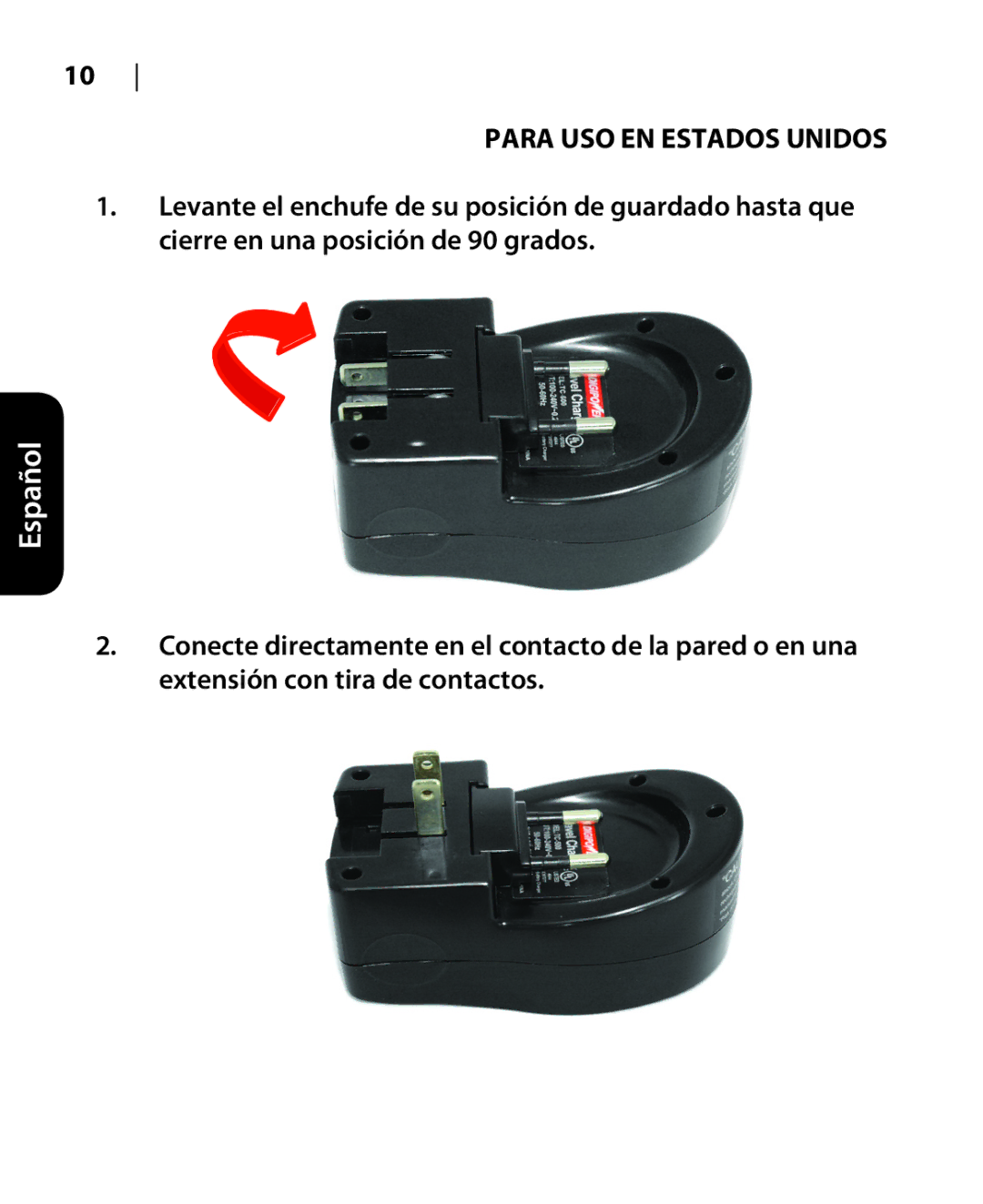 DigiPower DSLR-500 manual Para USO EN Estados Unidos 