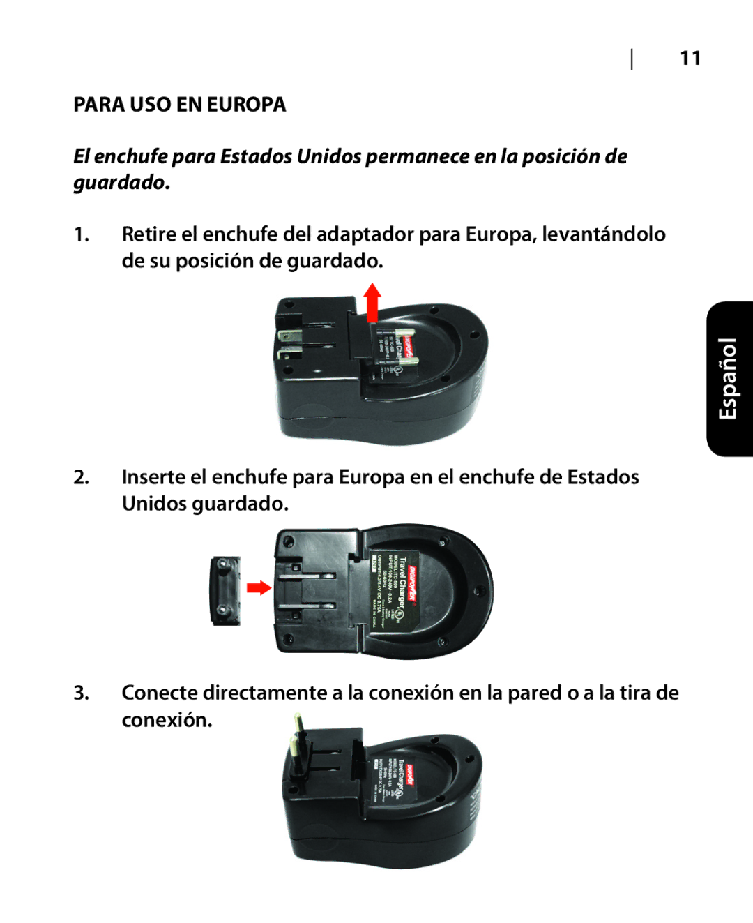 DigiPower DSLR-500 manual Para USO EN Europa 