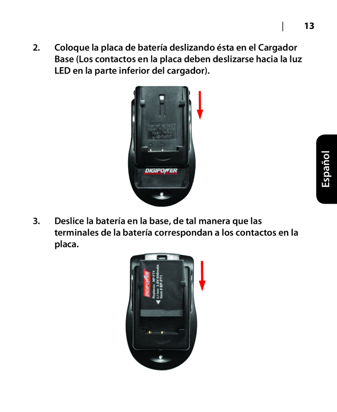 DigiPower DSLR-500 manual Español 