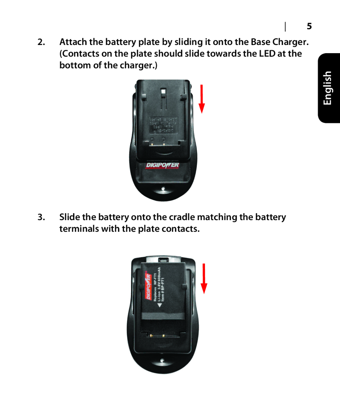 DigiPower DSLR-500 manual English 