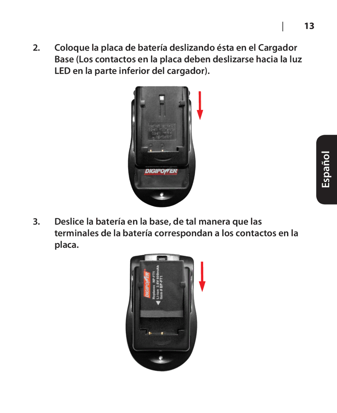 DigiPower TC-500 manual Español 