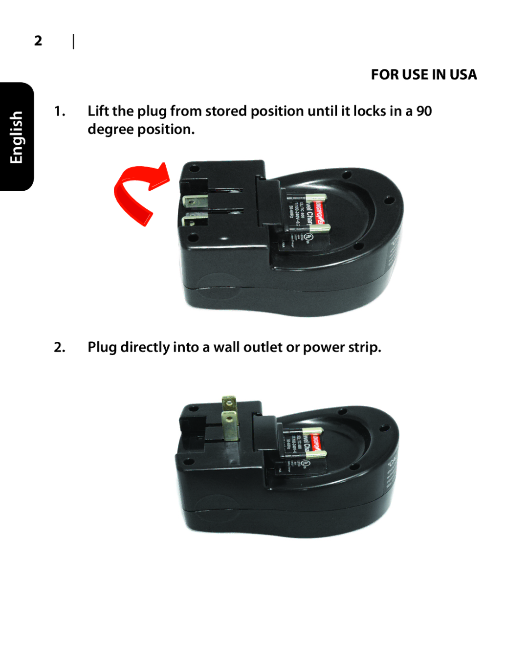 DigiPower TC-500 manual For USE in USA 