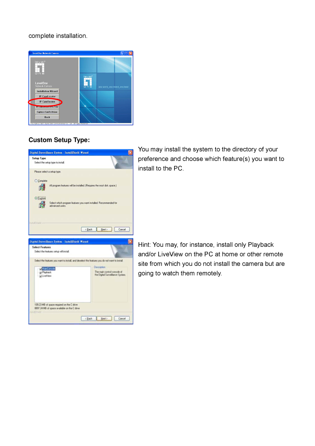 Digital Data Communications FCS-4000, FCS-4500, FCS-4300, FCS-4400, FCS-4200, FCS-4100 manual Custom Setup Type 