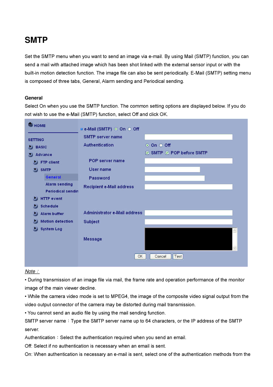 Digital Data Communications FCS-4300, FCS-4500, FCS-4400, FCS-4200, FCS-4100, FCS-4000 manual Smtp 