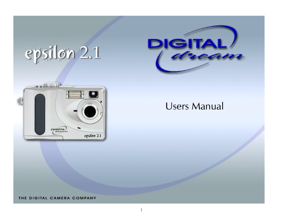 Digital Dream 2.1 manual 