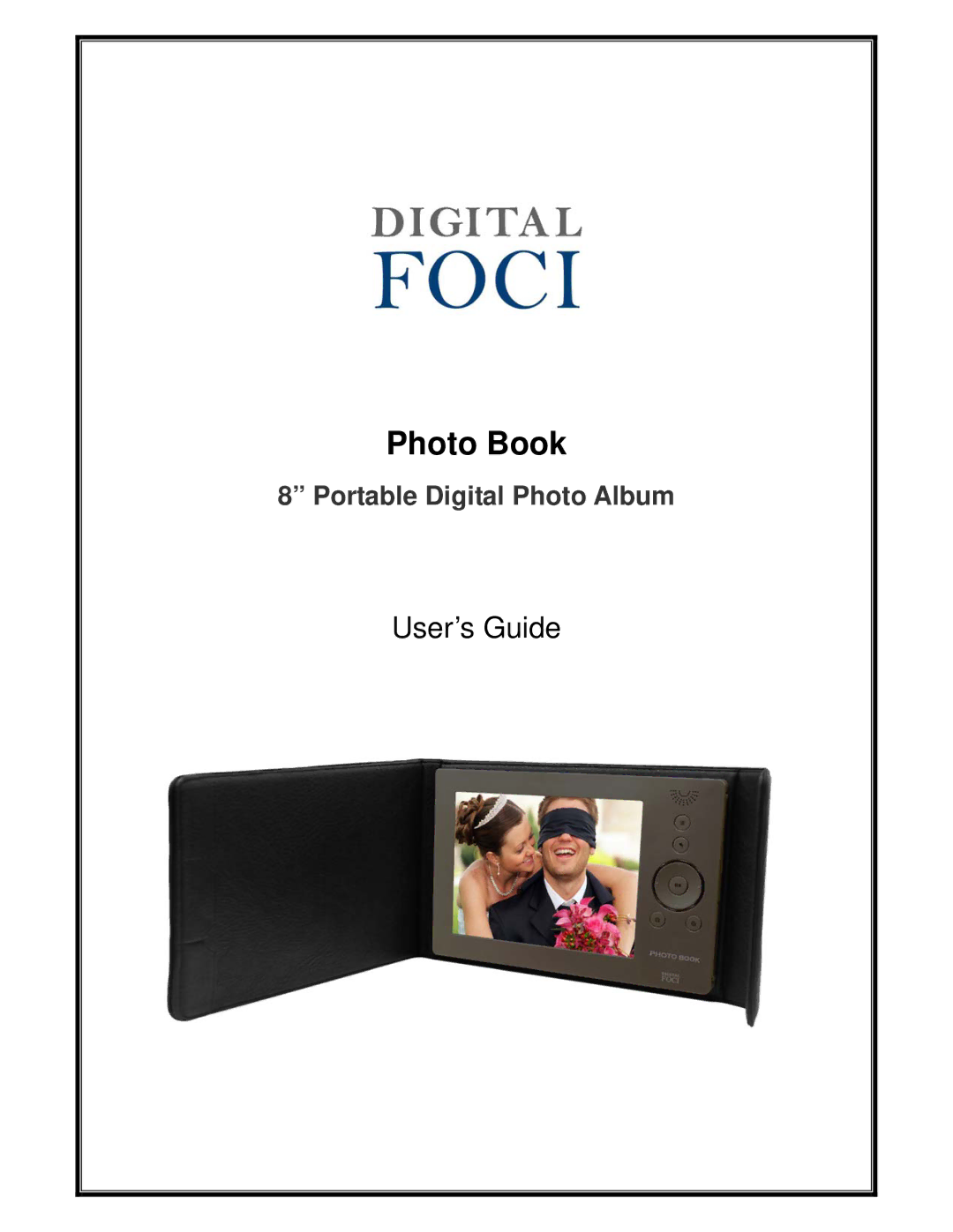 Digital Foci Portable Digital Photo Album manual Photo Book 