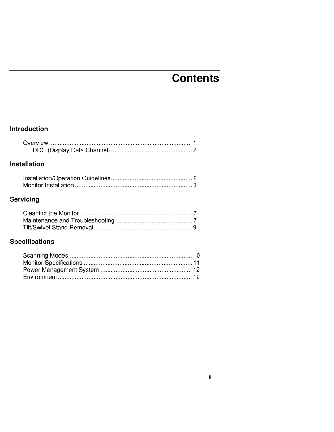 Digital Networks North America PCXBV-Ux manual Contents 