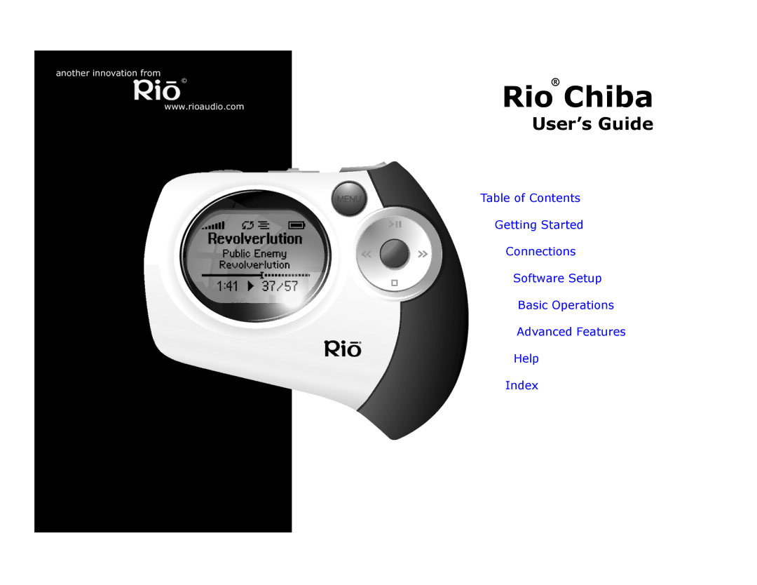 Digital Networks North America Rio Chiba manual 