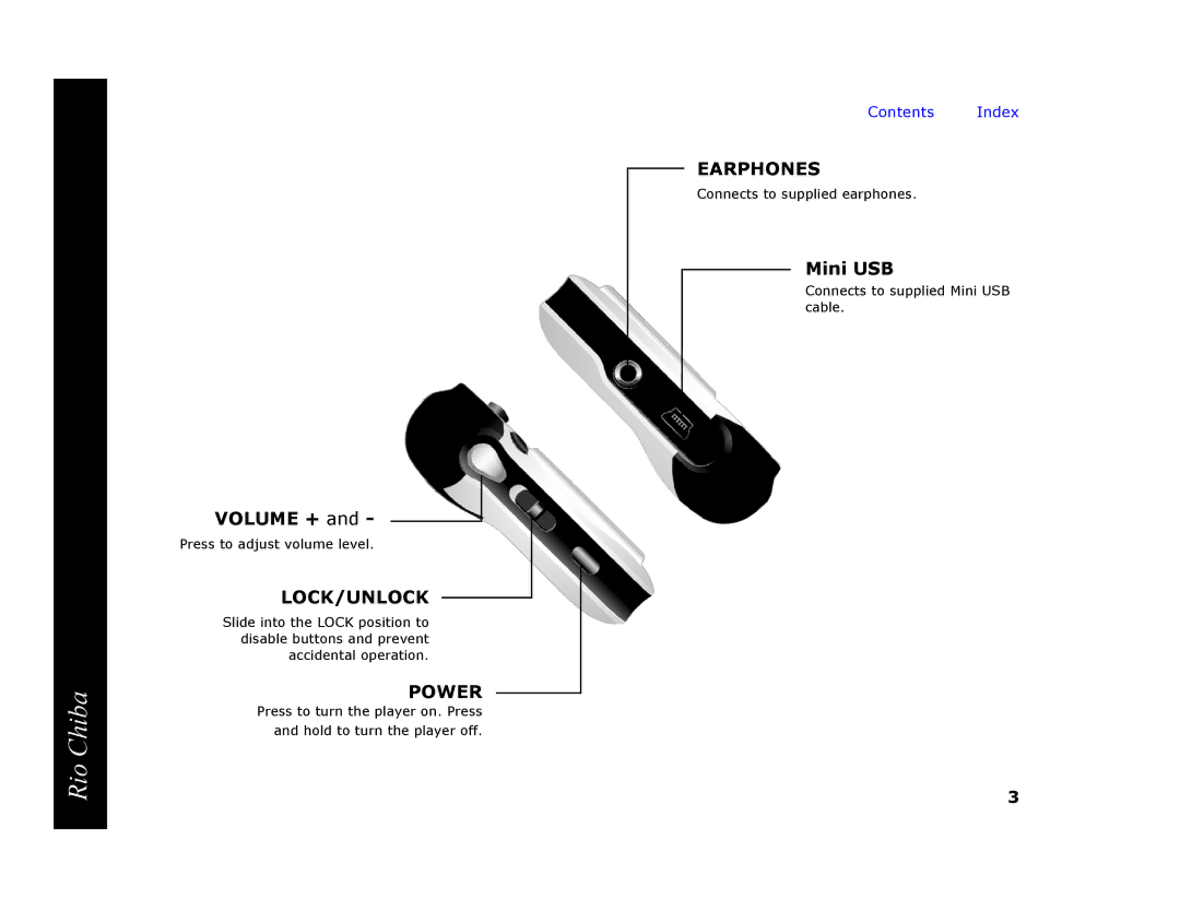 Digital Networks North America Rio Chiba manual Earphones 