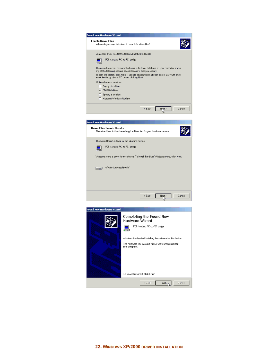 Digital Tigers SideCar MMS Series manual Windows XP/2000 Driver Installation 