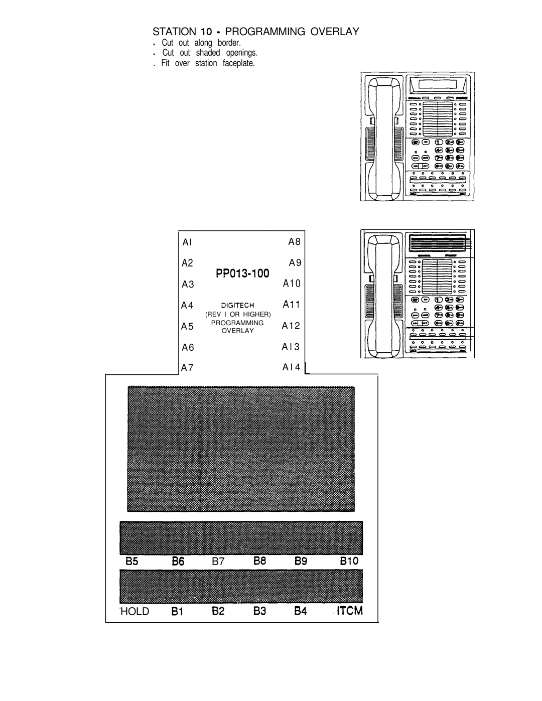 DigiTech C0408 system manual PPOl3-100 A10, All, 66 B7 