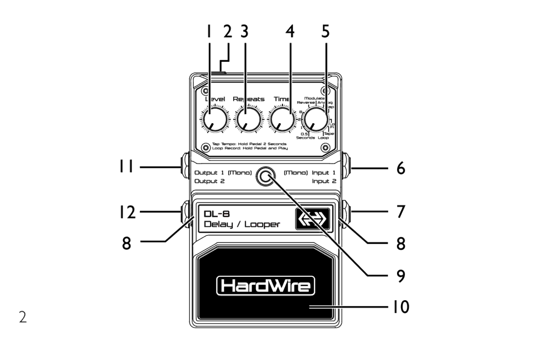 DigiTech DL-8 manual 