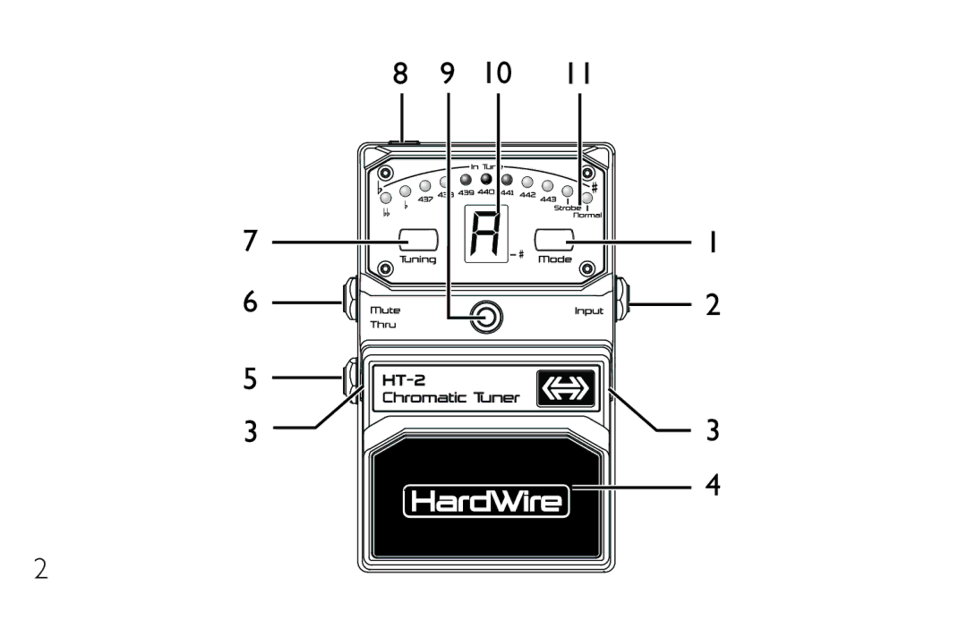 DigiTech HT-2 manual 