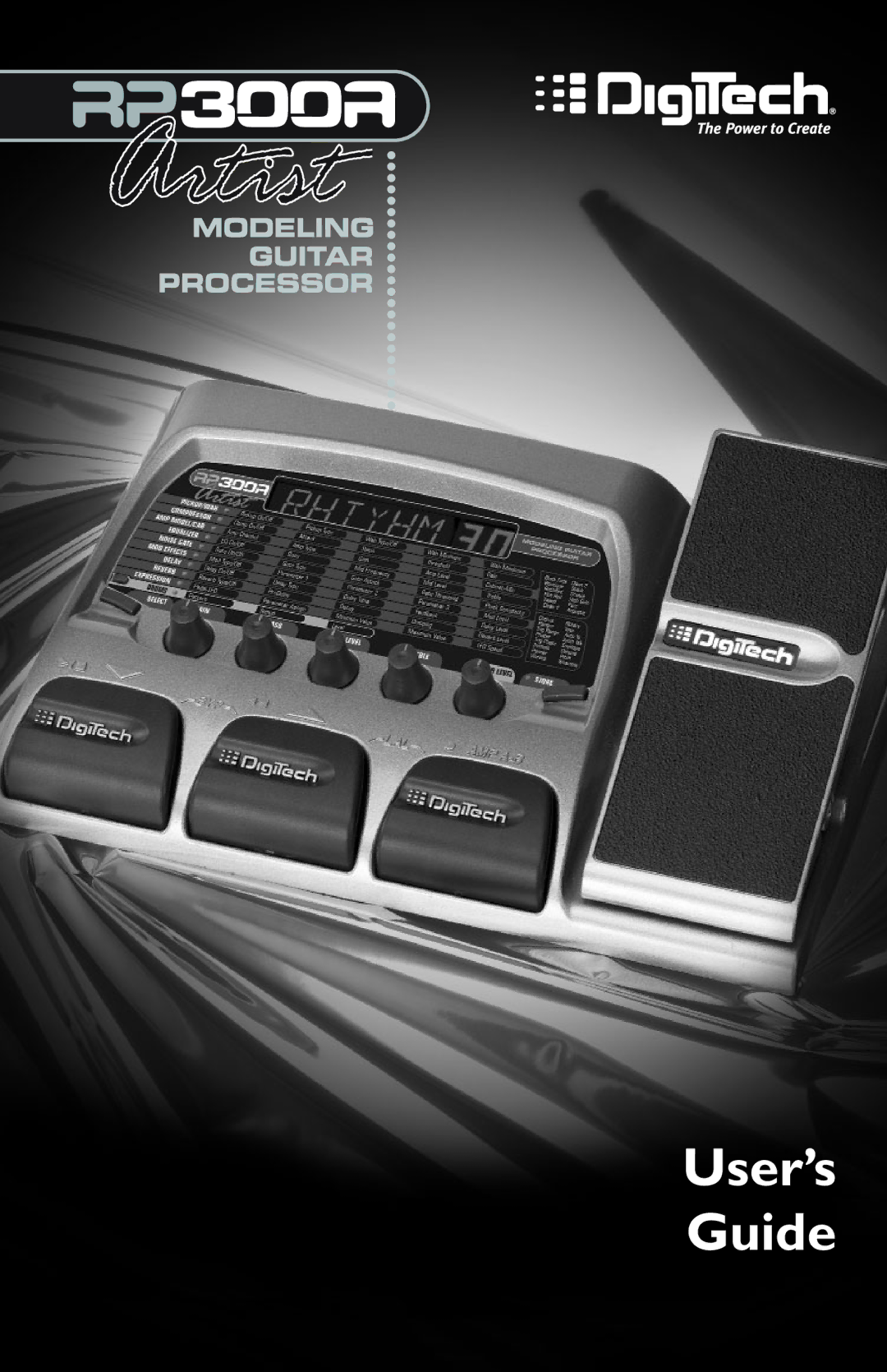 DigiTech RP300A manual User’s Guide 