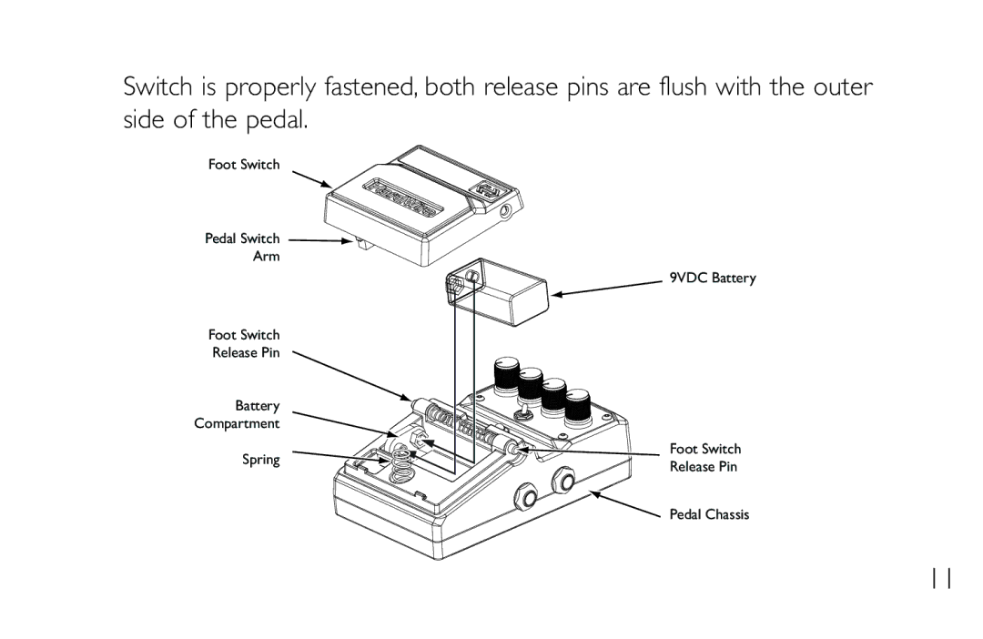 DigiTech RV-7 manual Foot Switch 