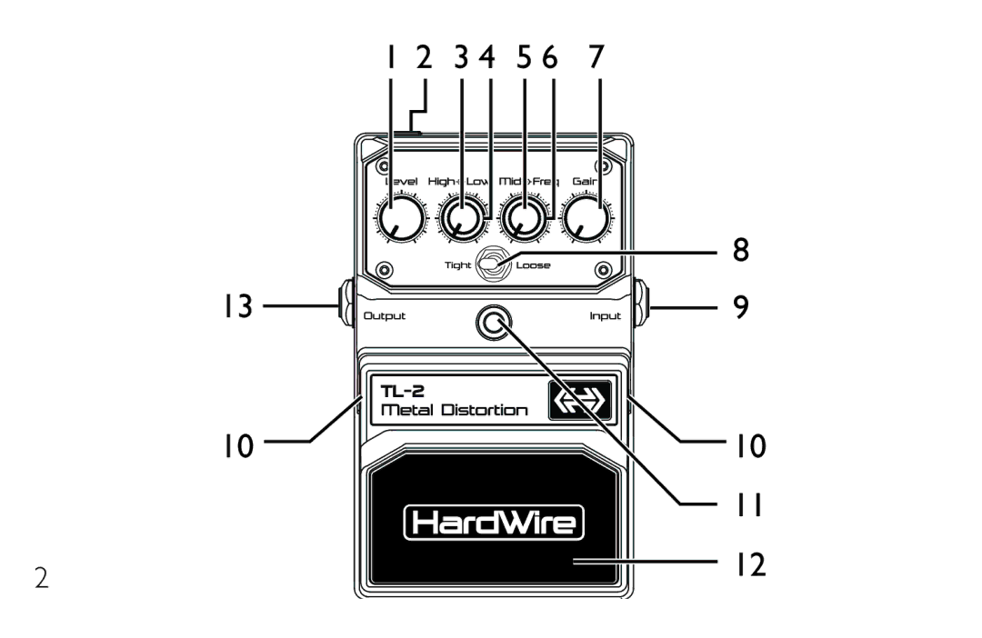 DigiTech TL-2 manual 