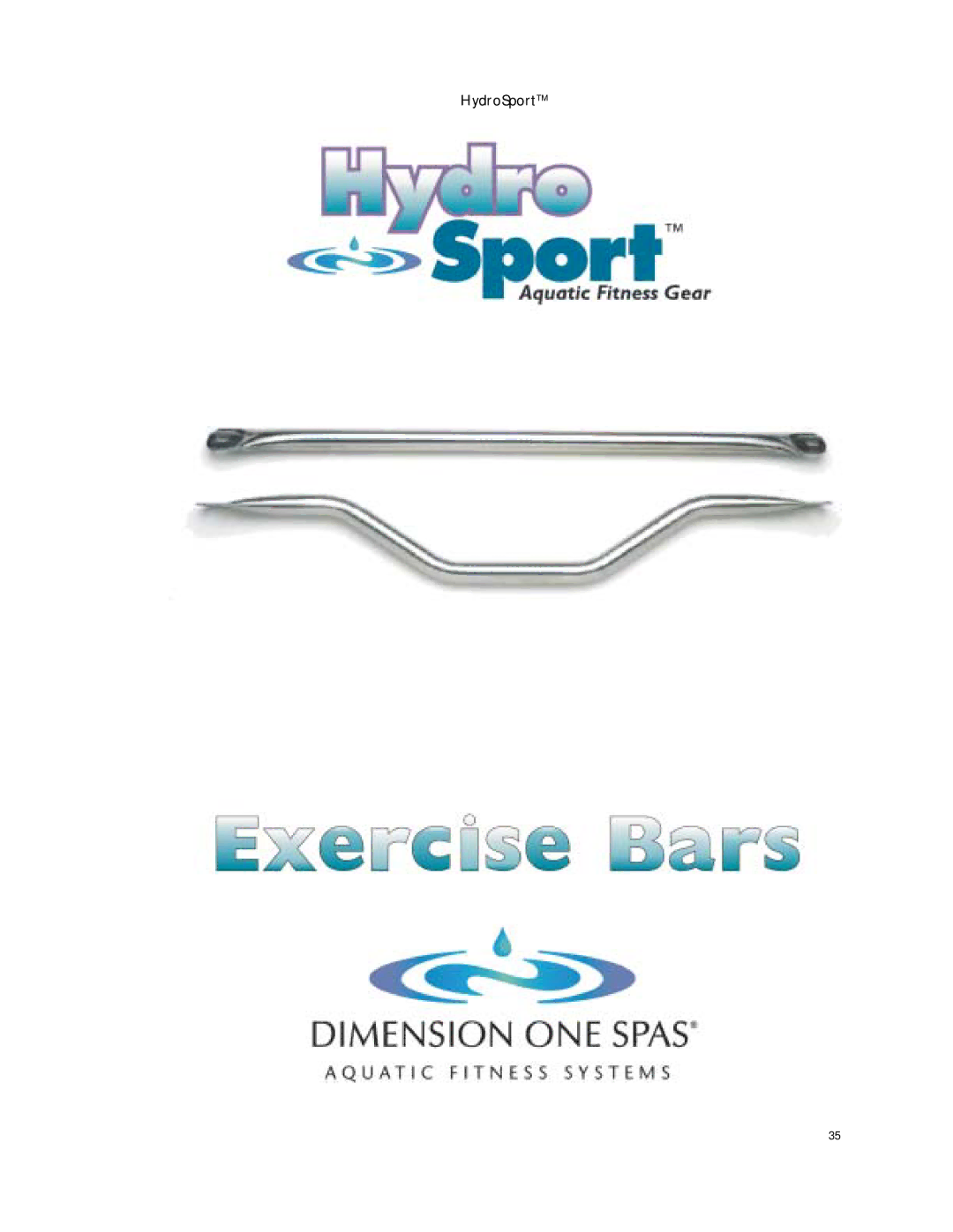 Dimension One Spas HYDRO SPORT manual HydroSport 