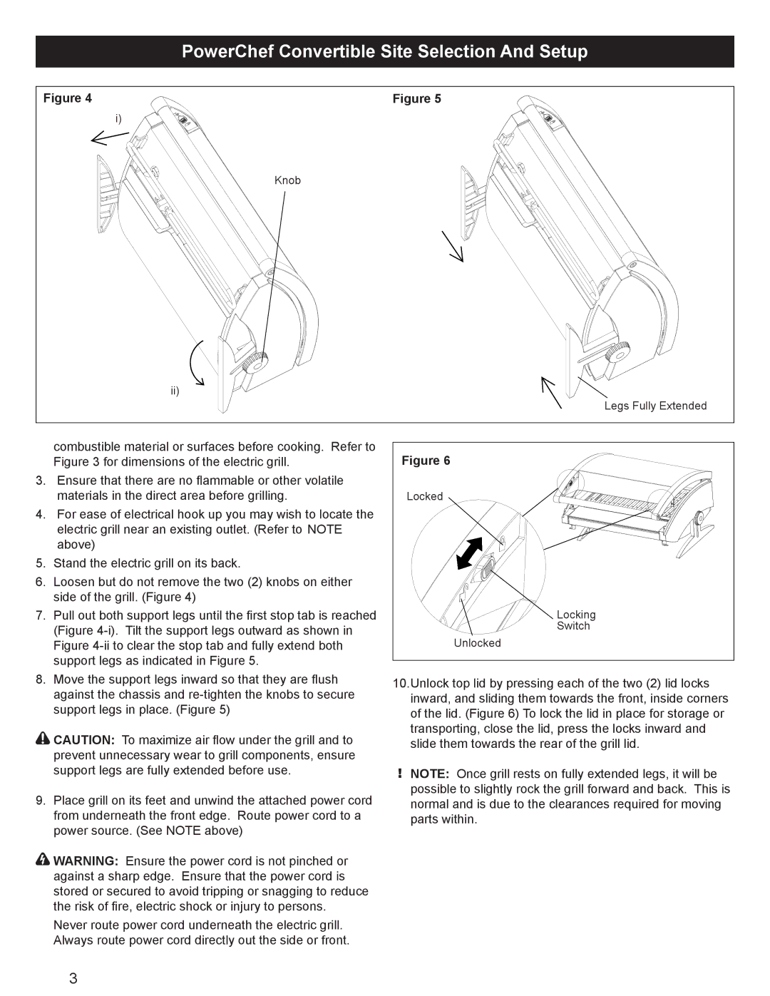 Dimplex CBQ-120-ELEM owner manual Knob 