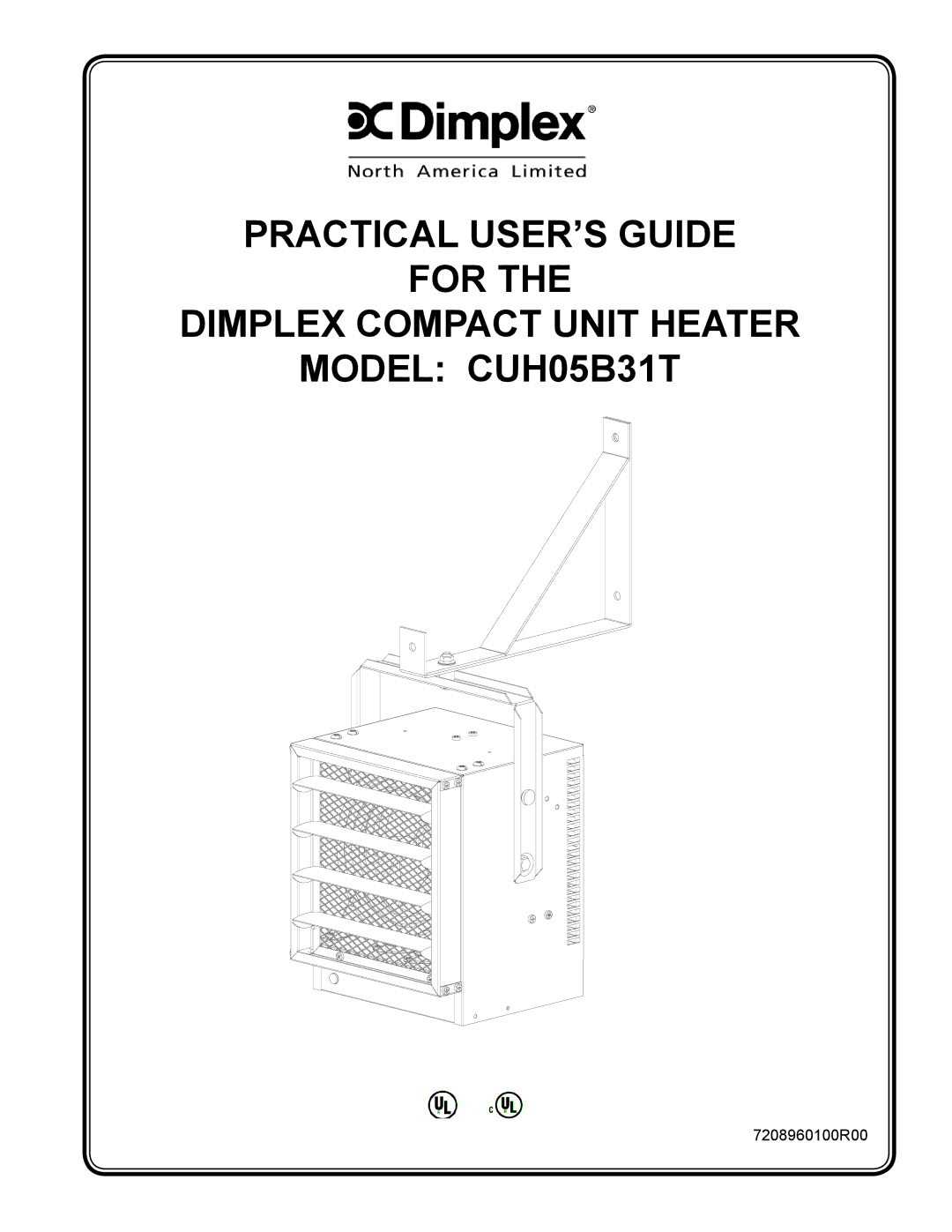 Dimplex CUH05B31T manual 7208960100R00 