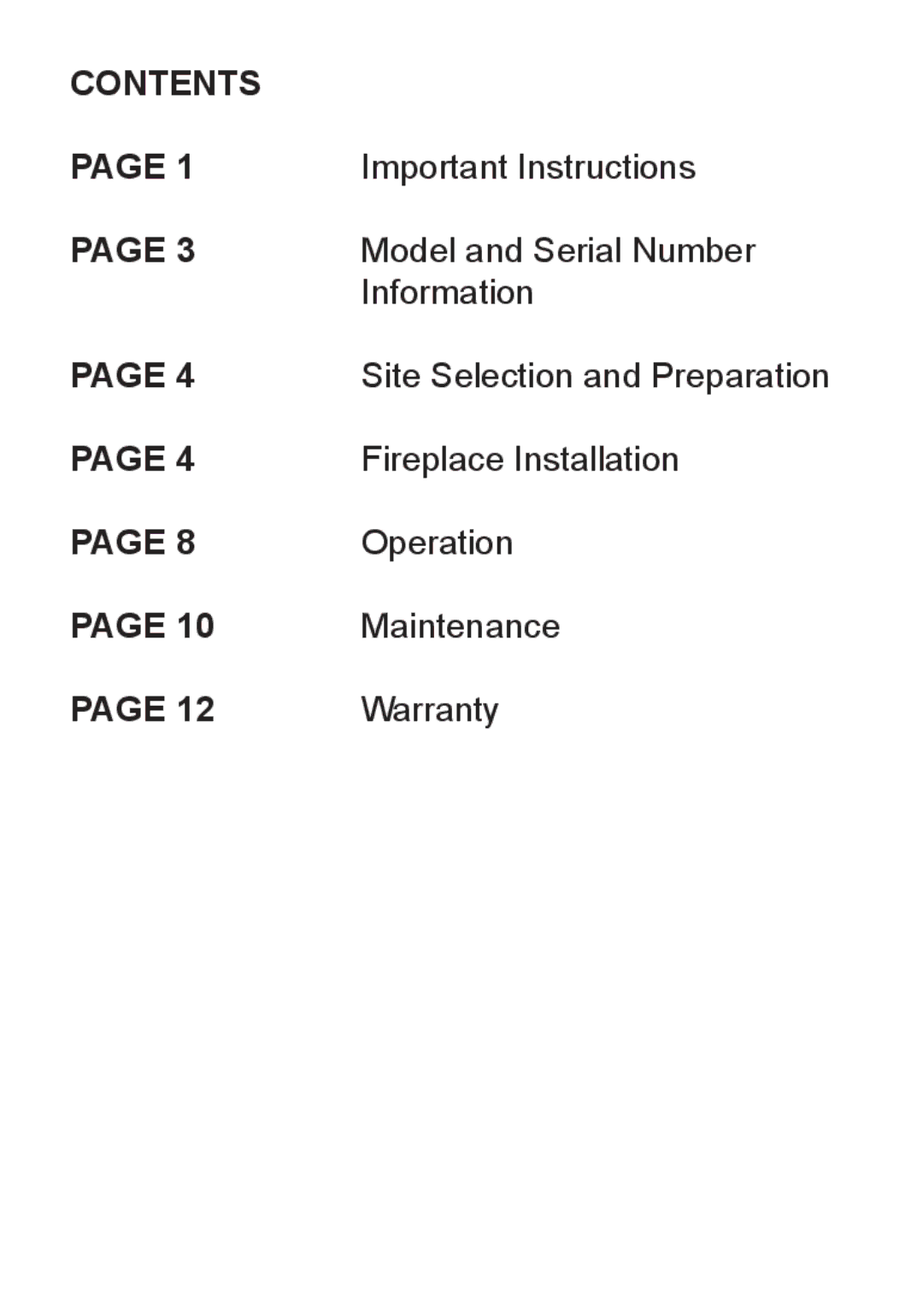 Dimplex DF2550, DF2426GB, DF2426SS owner manual Contents 