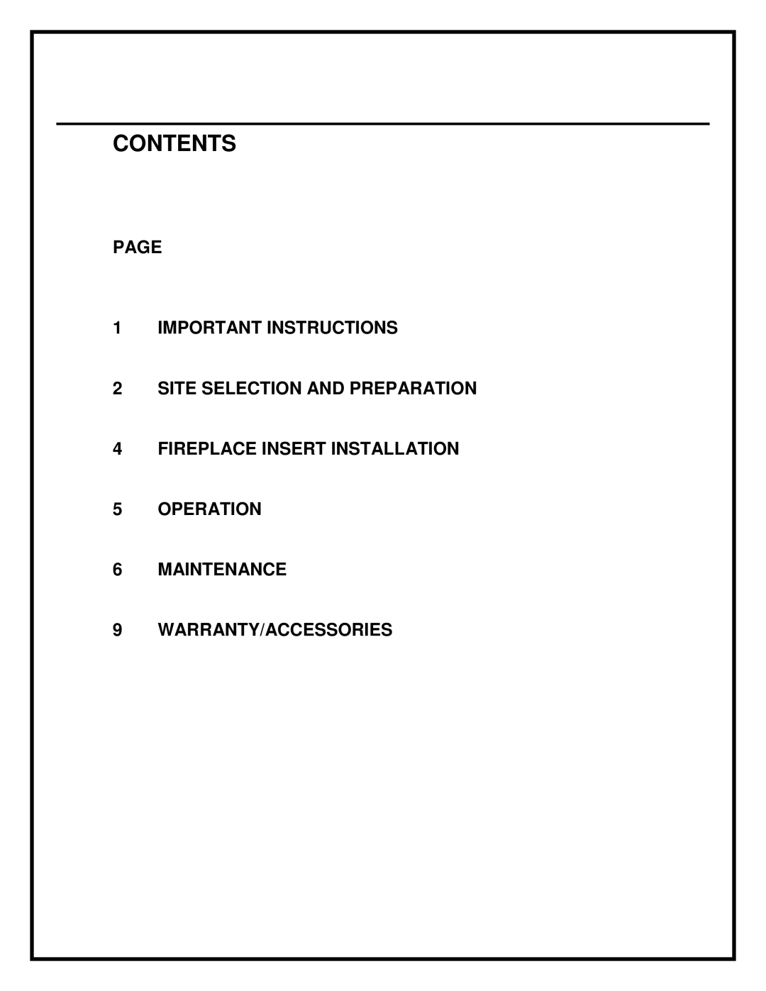 Dimplex DF2603 manual Contents 