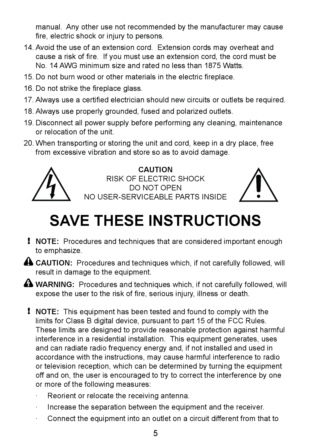 Dimplex DF3215NH owner manual 