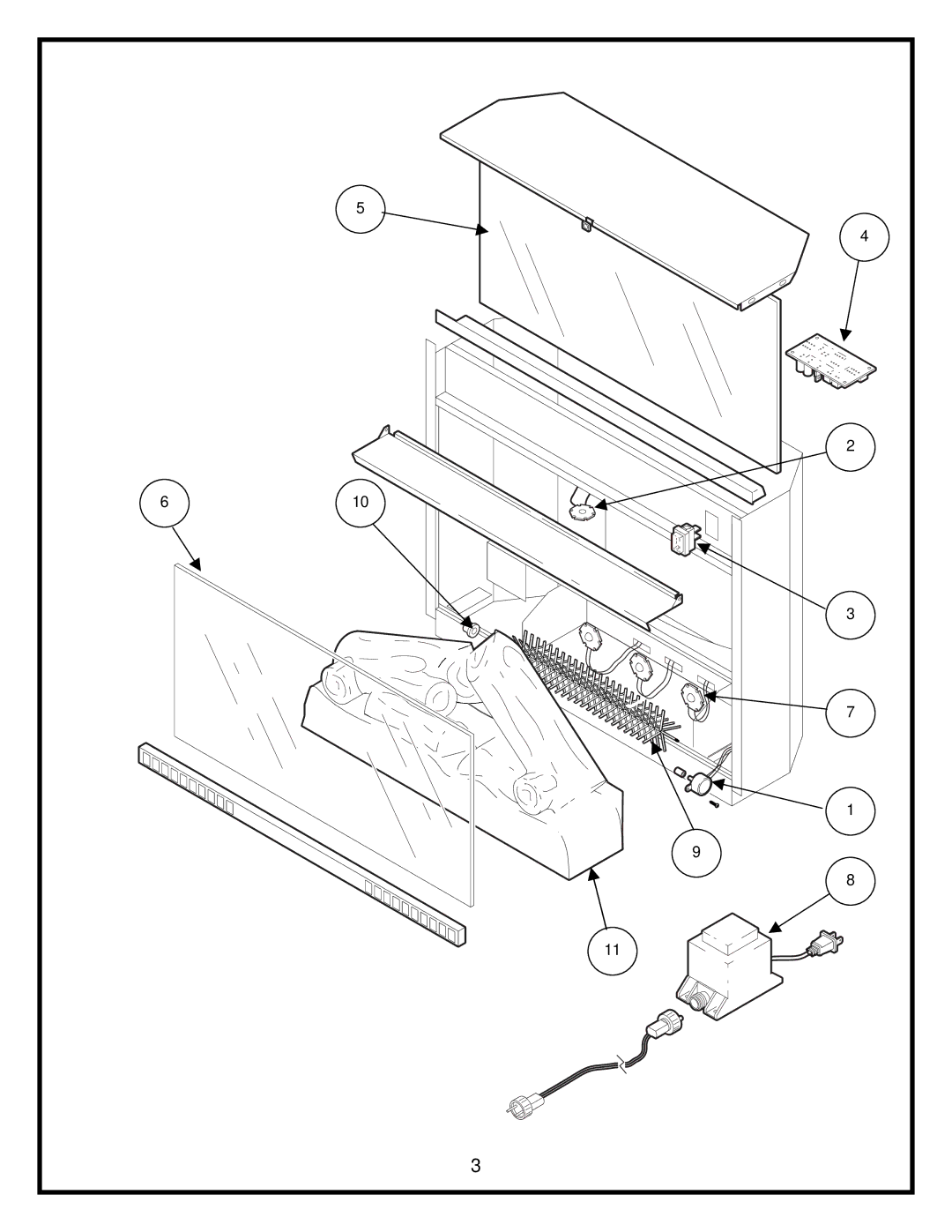 Dimplex DFO2307 service manual 