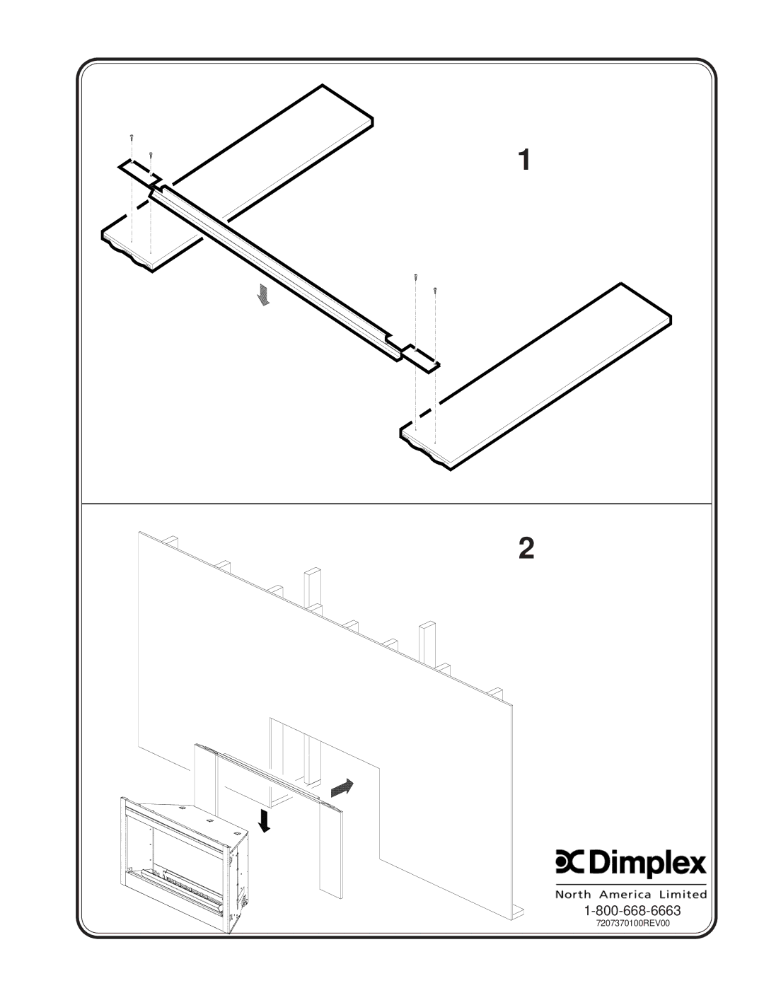 Dimplex Indoor Fireplace manual 7207370100REV00 