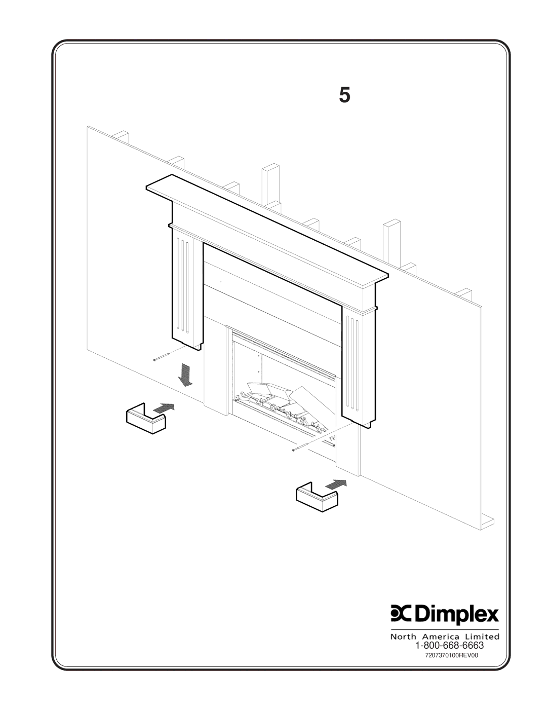 Dimplex Indoor Fireplace manual 7207370100REV00 