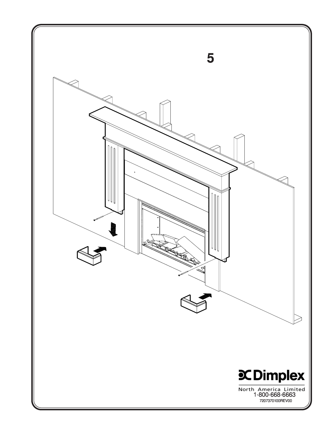 Dimplex Indoor Fireplace manual 7207370100REV00 