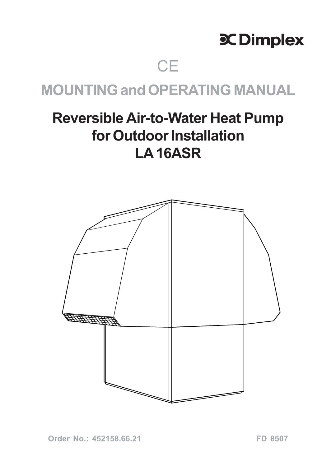 Dimplex LA16ASR manual LA 16ASR 