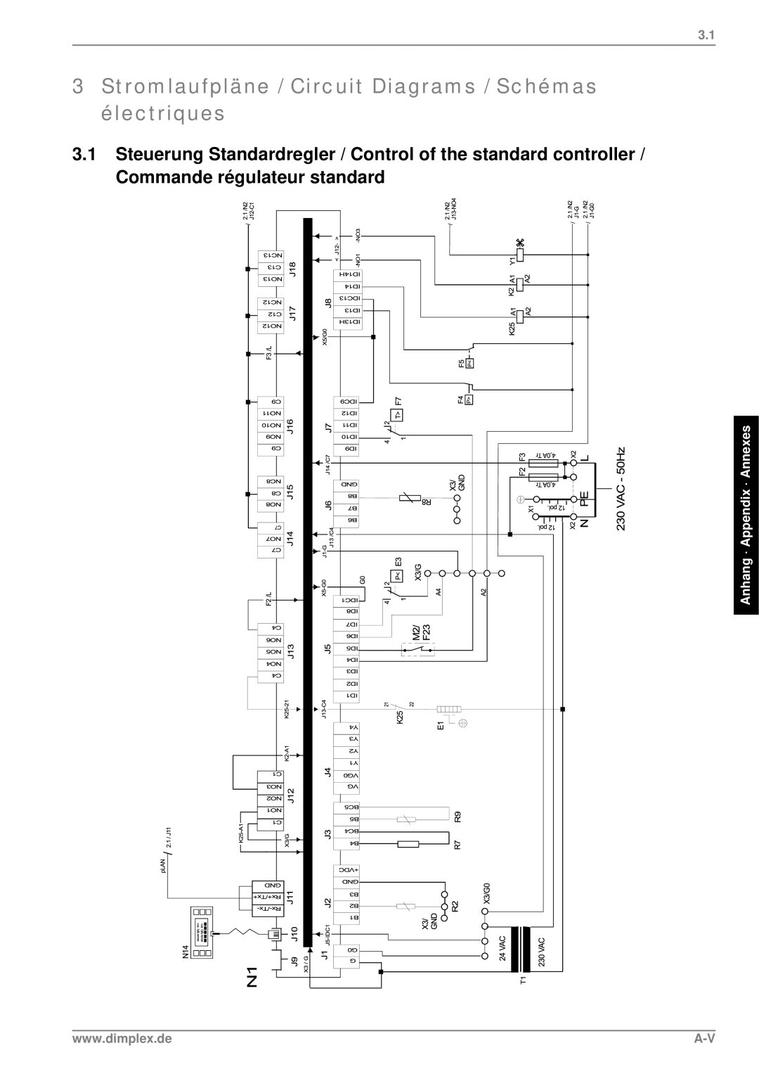 Dimplex LI 11MER manual Stromlaufpläne / Circuit Diagrams / Schémas électriques 