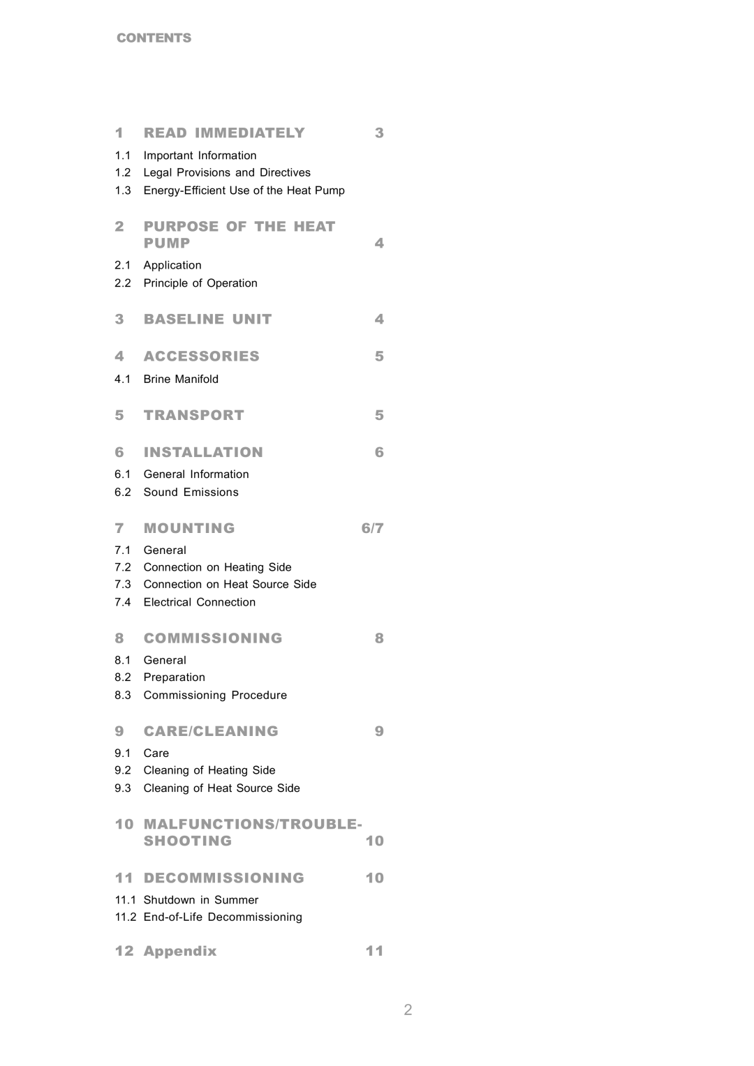 Dimplex SI 7CS, SI 9CS, SI 17CS, SI 14CS, SI 5CS, SI 21CS, SI 11CS manual Purpose of the Heat Pump 