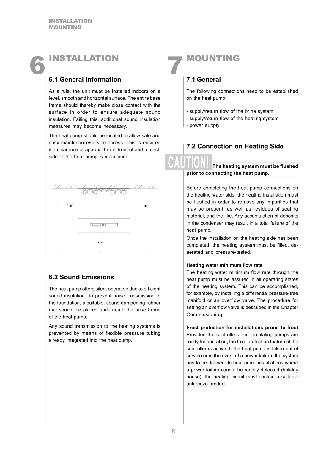 Dimplex SI 11CS, SI 9CS, SI 17CS, SI 7CS, SI 14CS, SI 5CS, SI 21CS manual Installation, Mounting 