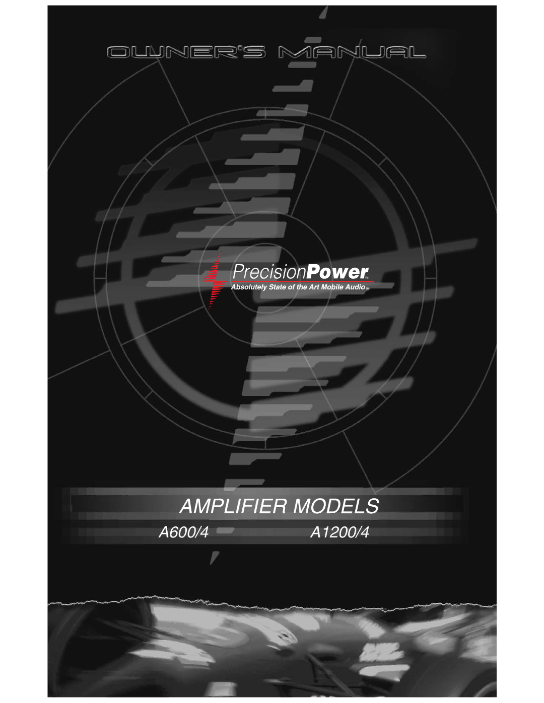 Directed Electronics A600/4, A1200/4 manual Amplifier Models 