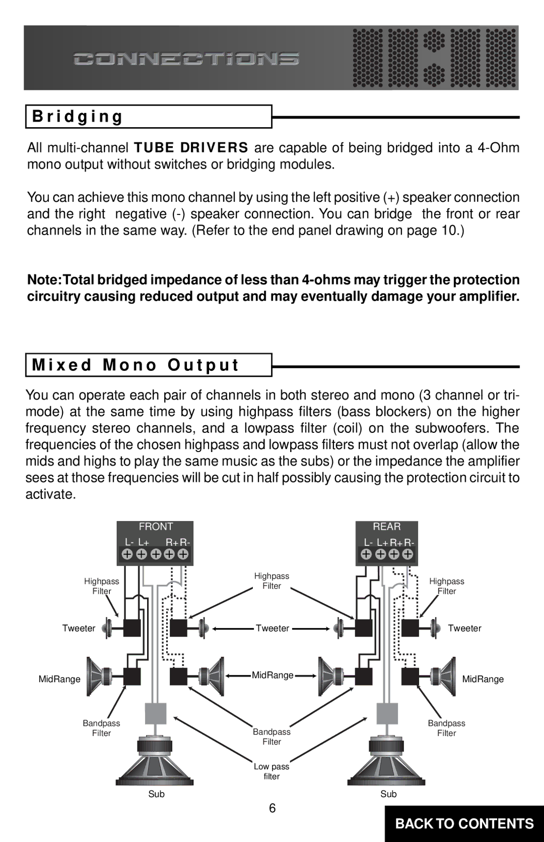 Directed Electronics MA4100 owner manual I d g i n g, X e d M o n o O u t p u t 