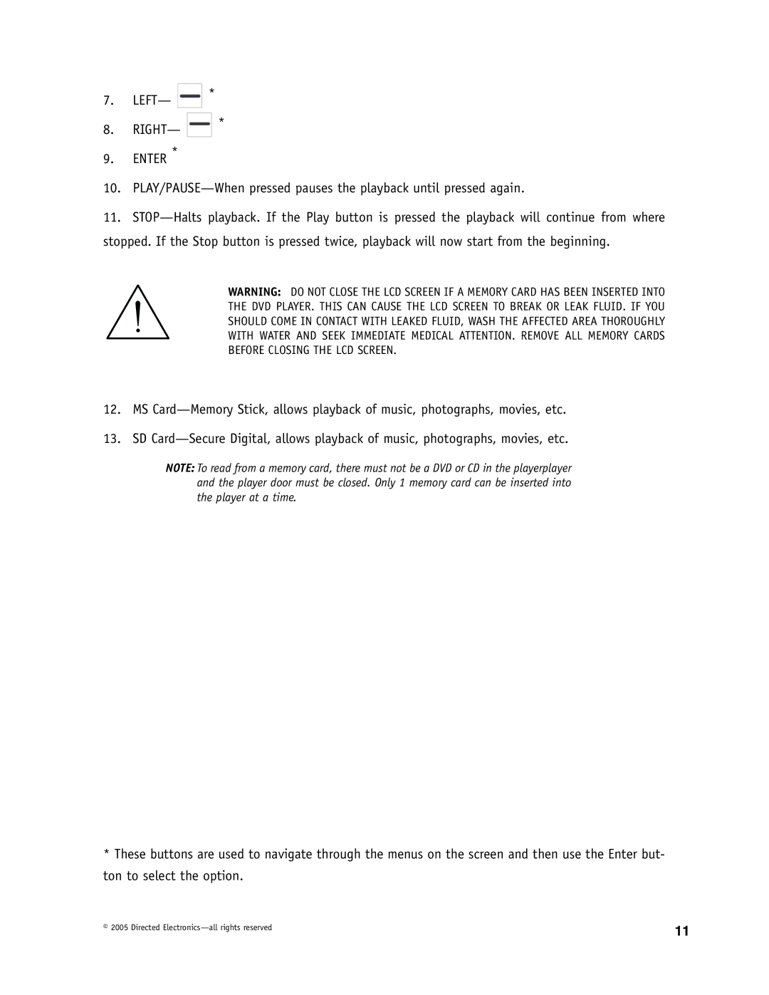 Directed Electronics OHDW17.2 manual Directed Electronics-all rights reserved 