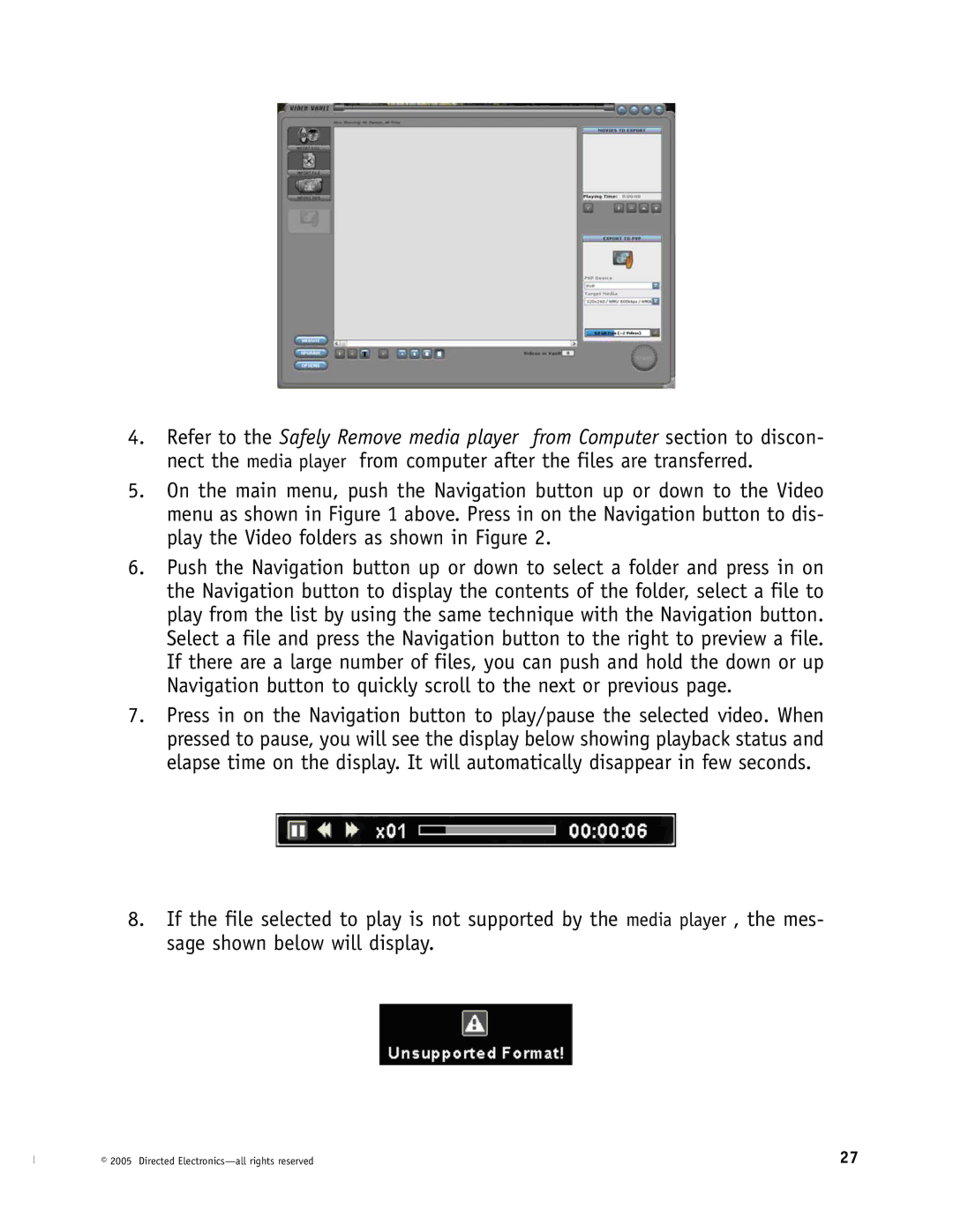 Directed Electronics OHV901, OHV1202, OHV1021 manual Directed Electronics-all rights reserved 