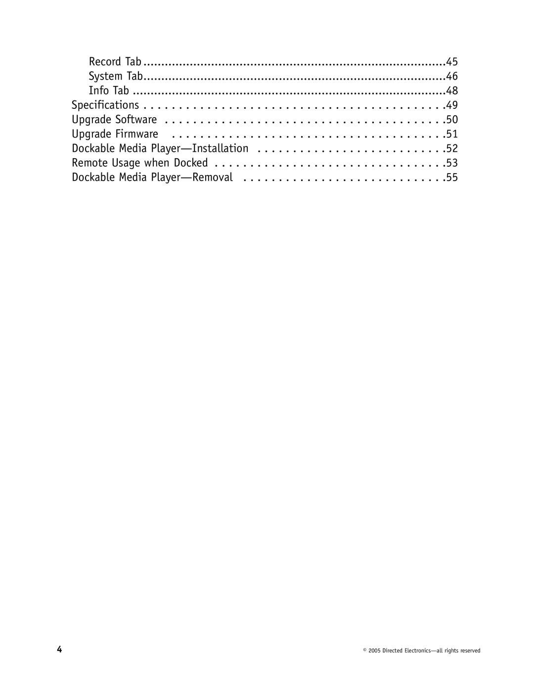 Directed Electronics OHV1202, OHV901, OHV1021 manual Directed Electronics-all rights reserved 