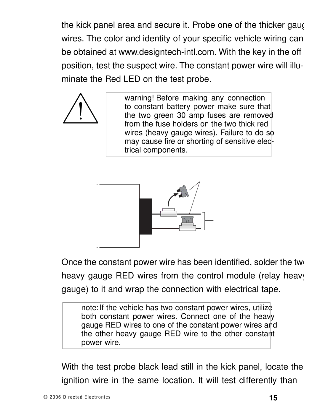 Directed Electronics Ready Remote manual Control Module 