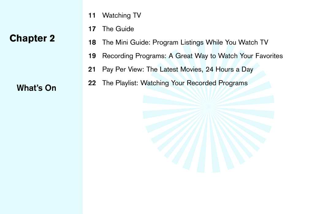 DirecTV HD DVR manual What’s On 