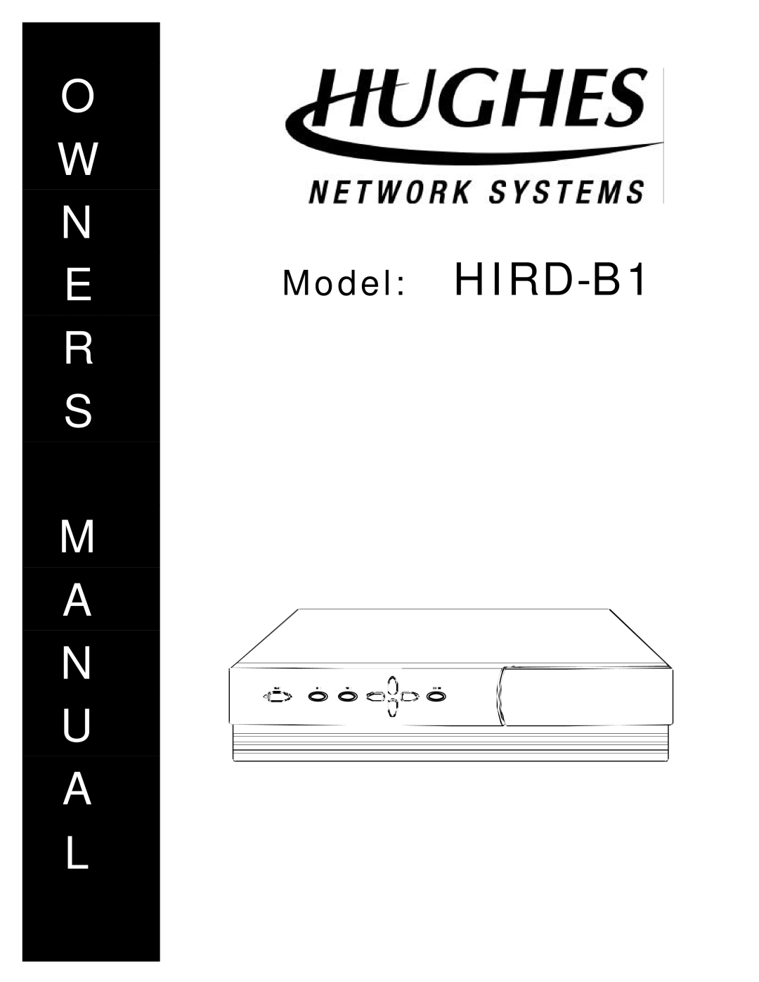 DirecTV manual Model HIRD-B1 