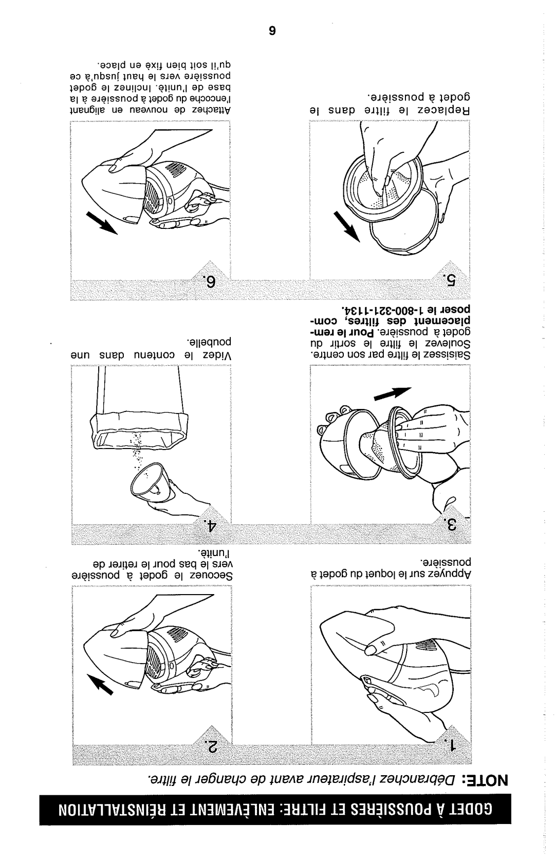 Dirt Devil hand held vacuum owner manual ~a!ssnodv tap06 