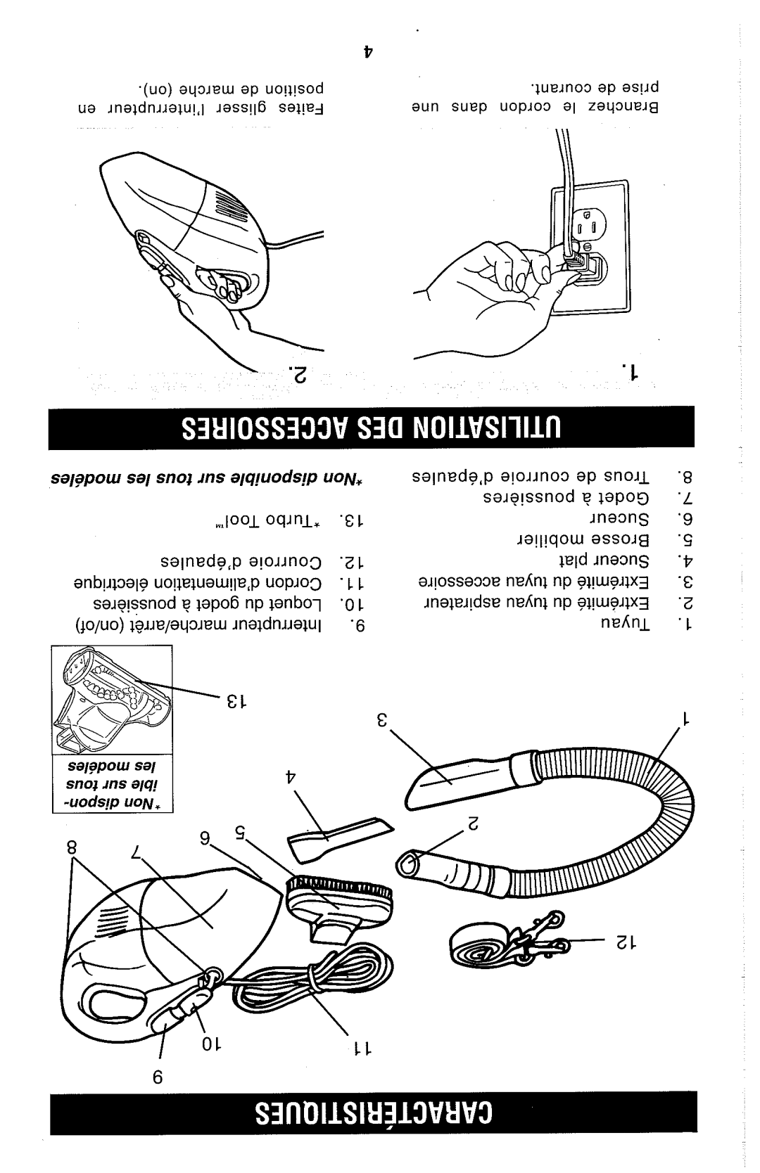 Dirt Devil Hand Vac owner manual Sappow sal Snoj ms alq 