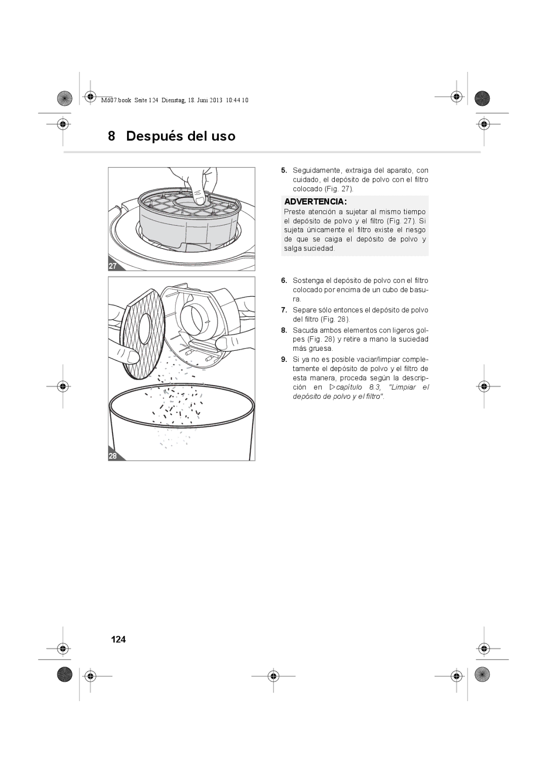 Dirt Devil m607 manual 124 