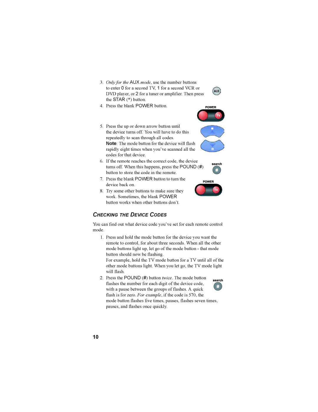 Dish Network 3.2, 3.0, 3.1 warranty Checking the Device Codes 