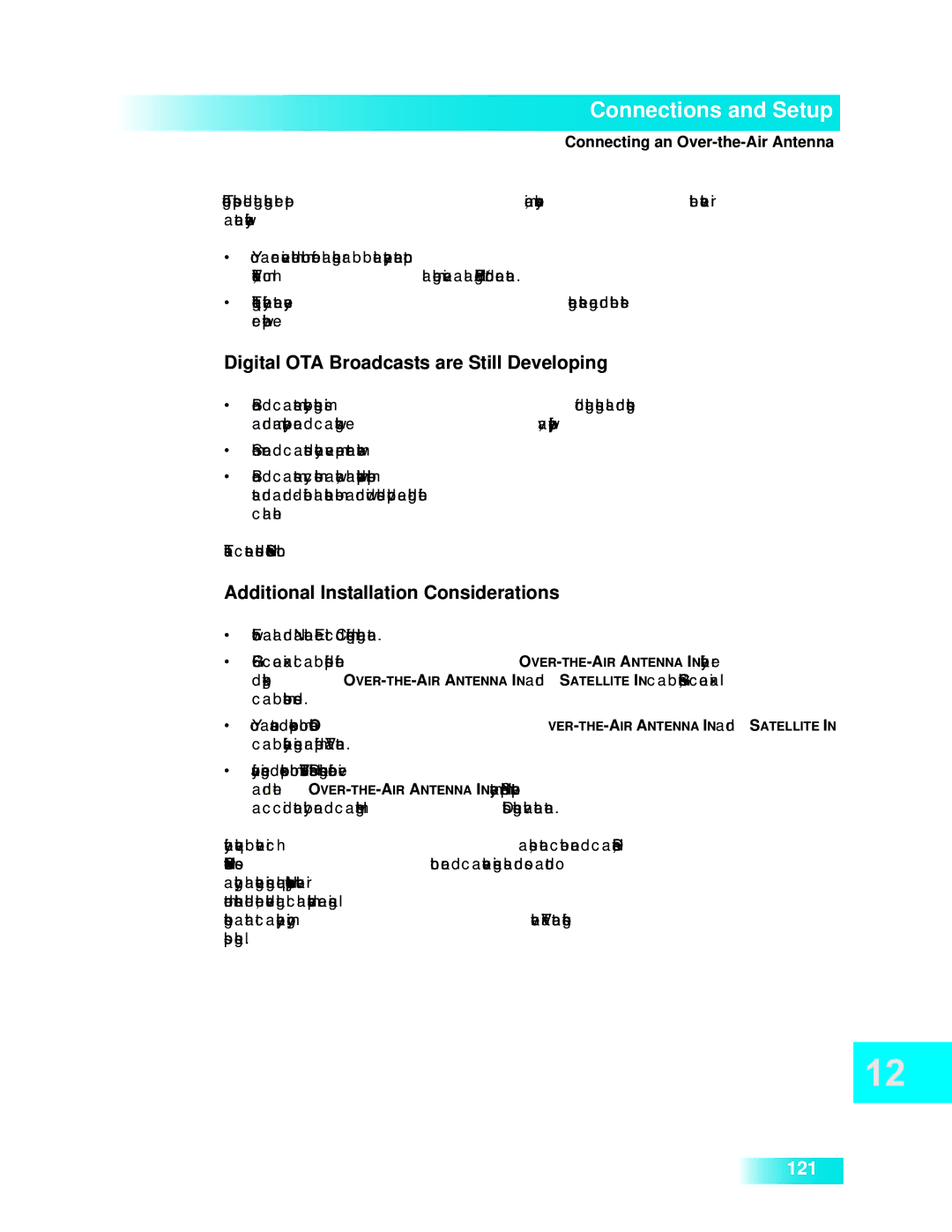 Dish Network 722k important safety instructions 121 