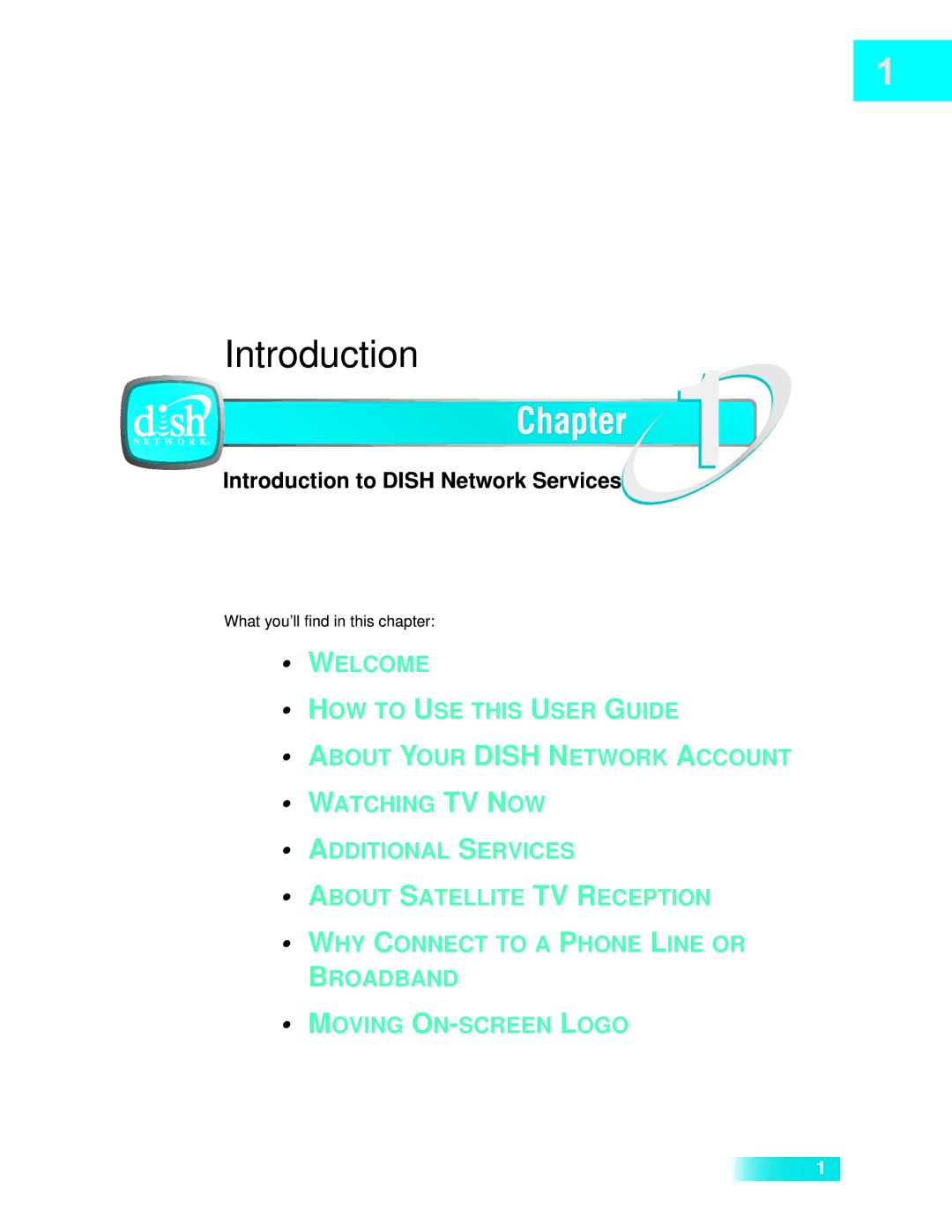 Dish Network 722k important safety instructions Introduction 